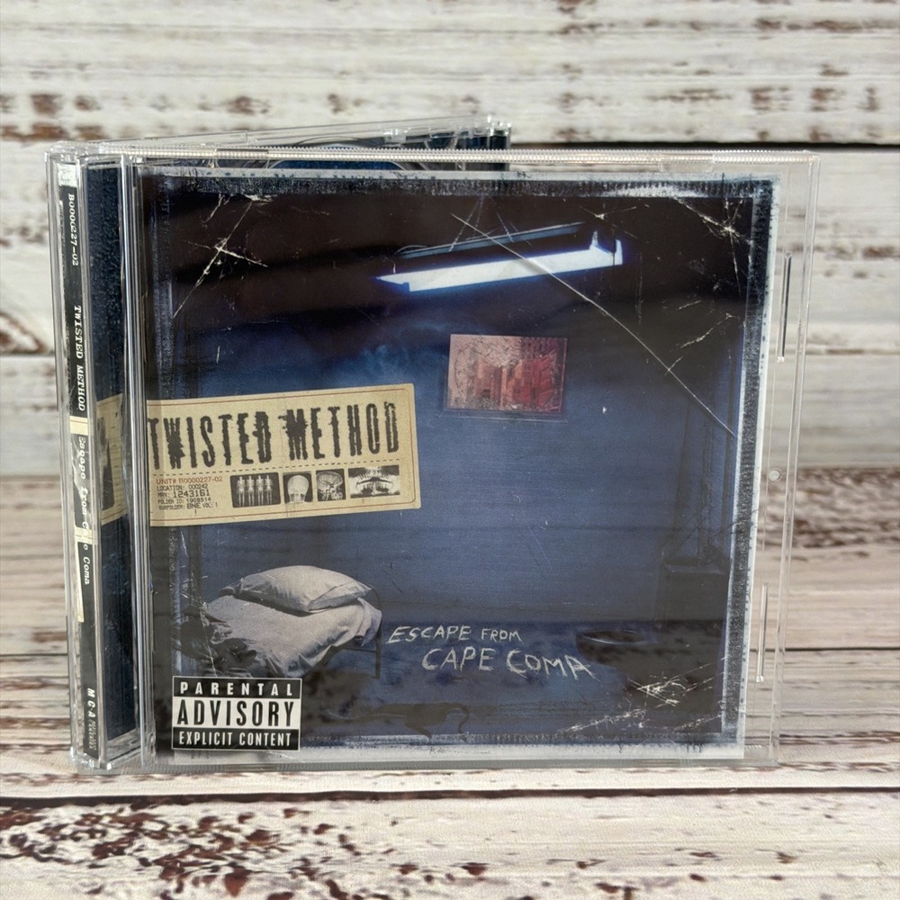 Twisted Method : Escape From Cape Coma CD MCA Records 2003 Nu Metal (RARE)